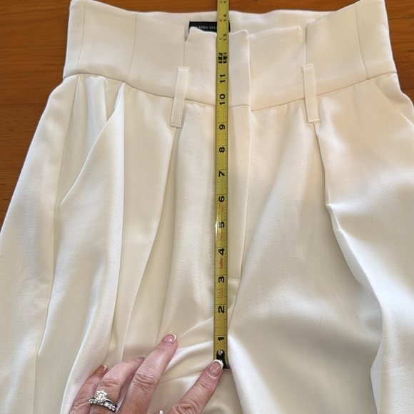 Compact Stretch High Waist Wide Leg Pants by karen Millen NWT - Picture 13 of 17